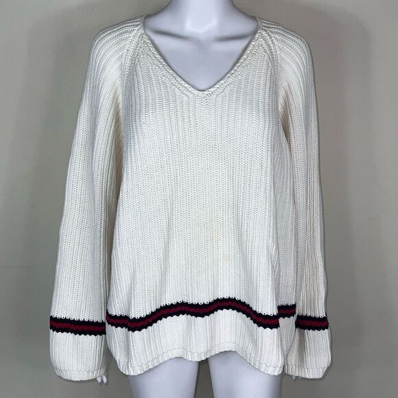 Elizabeth by Liz Claiborne Cropped Heavy Knit Sweater - Picture 1 of 13